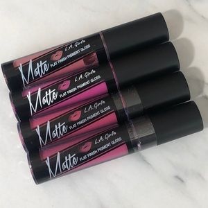 L.A Girl Matte Liquid Lipsticks.